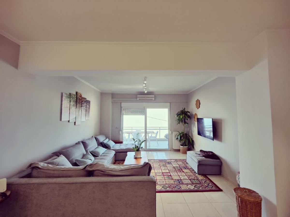 Luxury Seaview Appartment 罗希姆诺 外观 照片